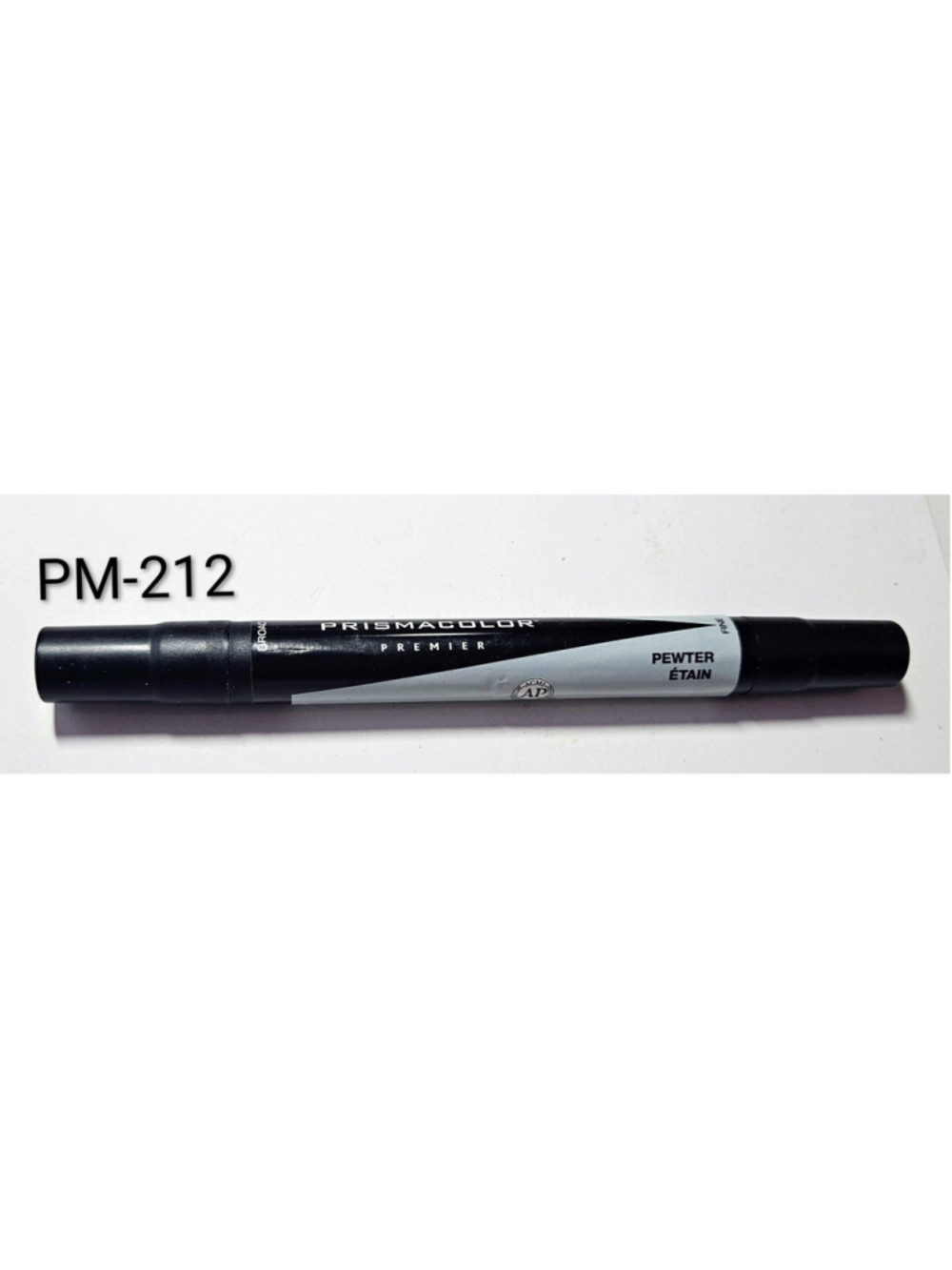 Prismacolor Premier PM-212 PEWTER Double Sided Art Marker Chisel Fine NEW